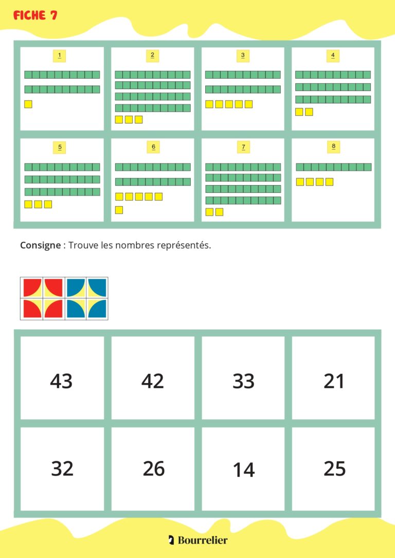 Aperçu : Fichier Versologic Maths CP – Nombres et calculs