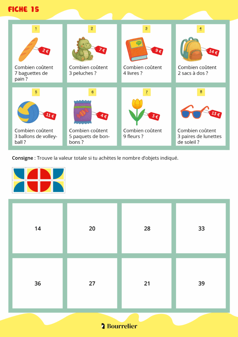 Aperçu : Fichier Versologic Maths CE2 – Problèmes et données