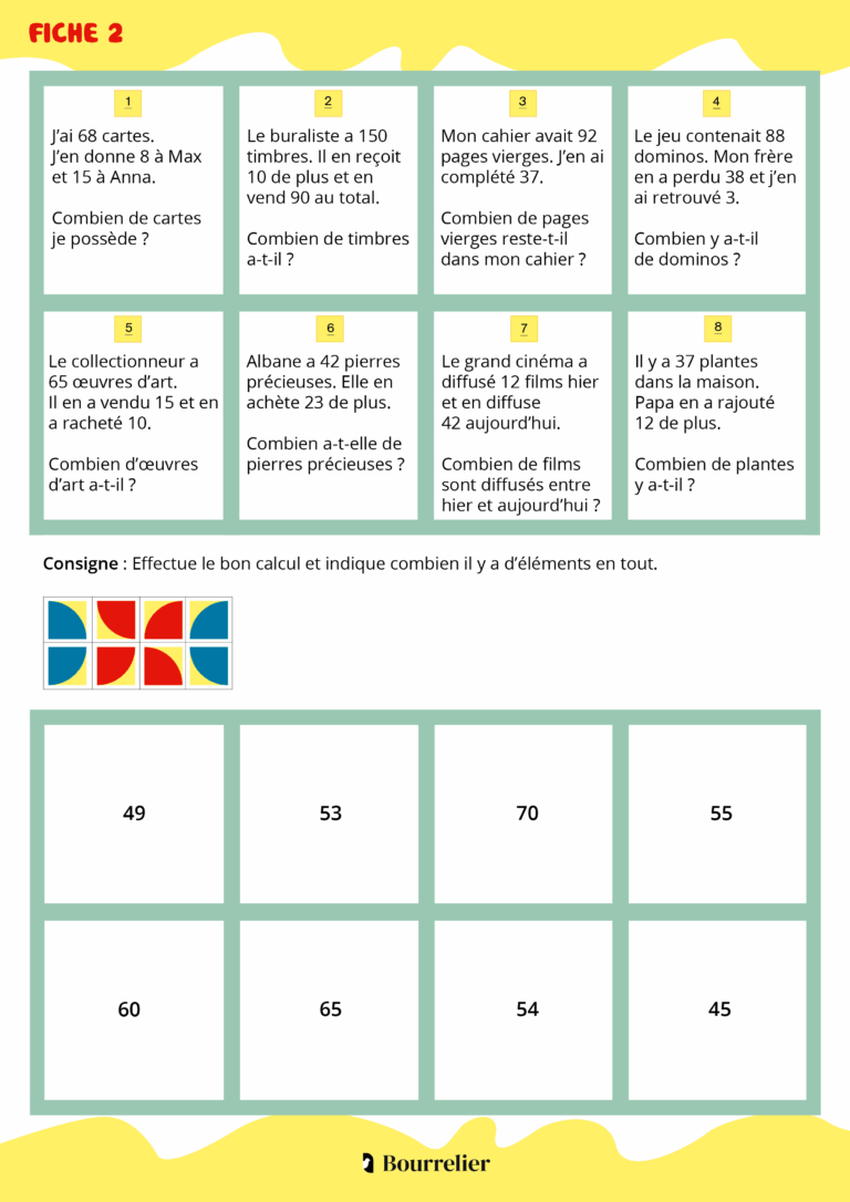 Aperçu : Fichier Versologic Maths CE2 – Problèmes et données