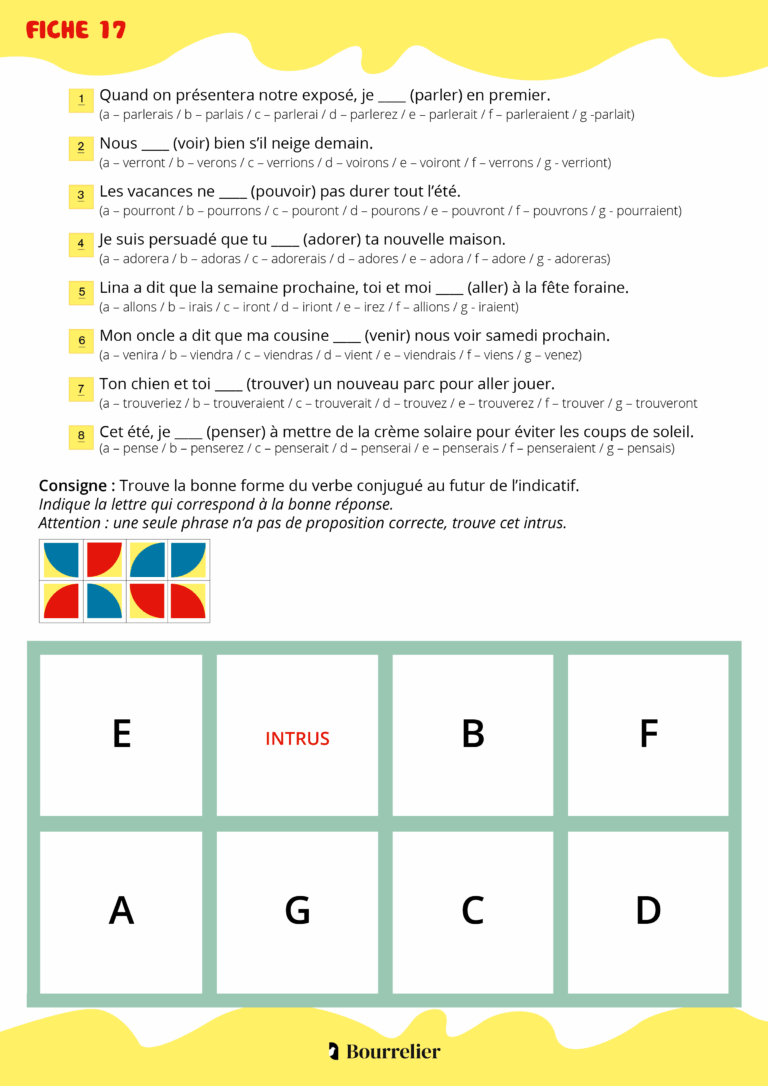 Aperçu : Fichier Versologic Français CM1 – Étude de la langue