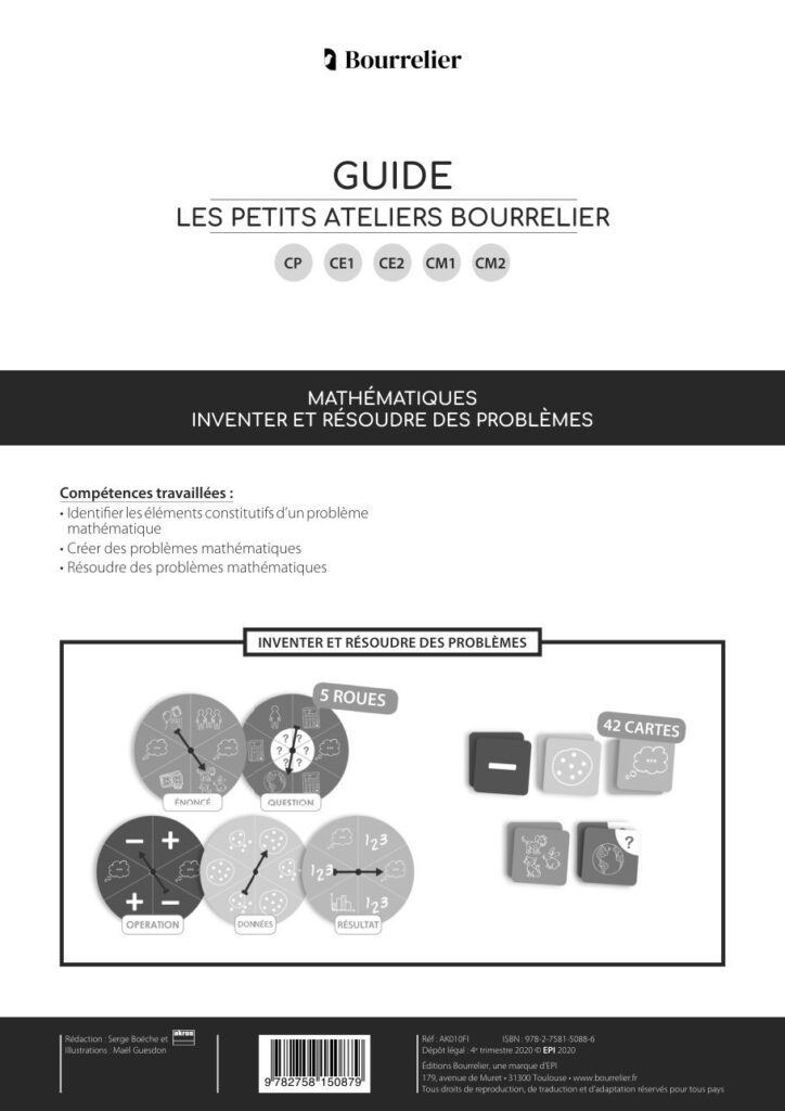 Les Petits Ateliers – Mathématiques : inventer et résoudre des problèmes (CP-CM2)